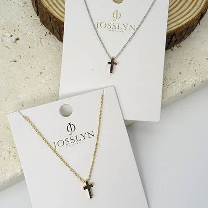 CLASSIC MINI CROSS NECKLACE | 47N15737-CROSS