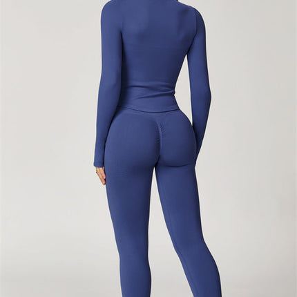 The Delight Jacket Sports Bra Leggings 3-Piece Set