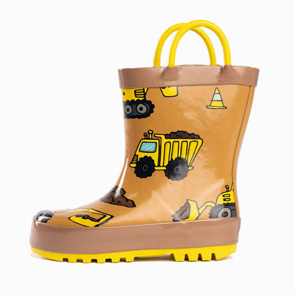 Norty Waterproof Rubber Rain Boots for Kids