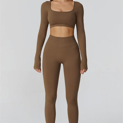 The Reign Long Sleeve Crop Top
