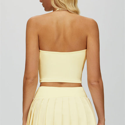 The Dreamy Crop Top Skirt 2-Piece Set