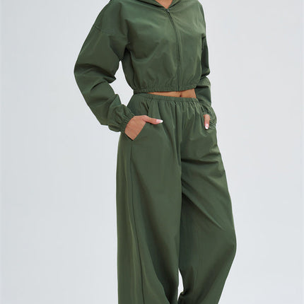 The Svelte UV protection Crop Hoodie