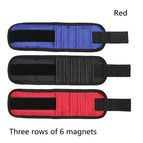 Red / Three rows of 6 magnets