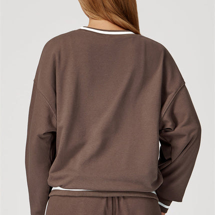 The Amara Sweatshirt Lounge Shorts 2-Piece Set