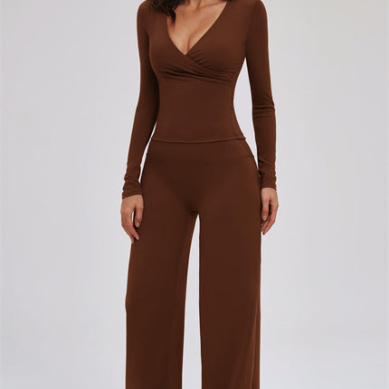 The Twirl Long Sleeve T-shirt New Straight Leg Pants 2-Piece Set