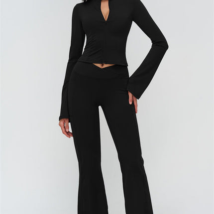 The BoldFit Jacket Flared Leggings 2-Piece Set