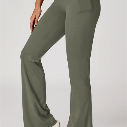 The Propel Crop Top Flared Leggings 2-Piece Set