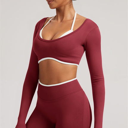 The Elevate Long Sleeve Crop top
