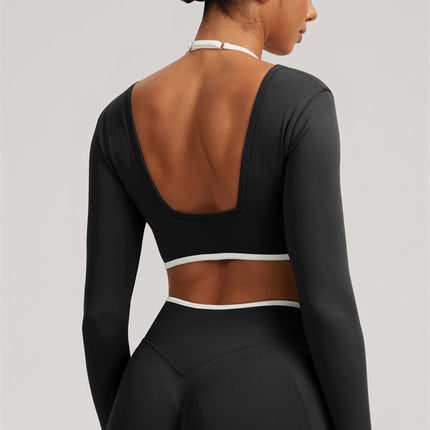The Elevate New Long Sleeve Crop top