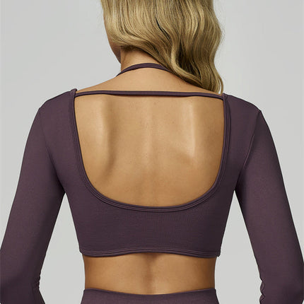 The Prime Long Sleeve Crop Top Leggings 2-Piece Set
