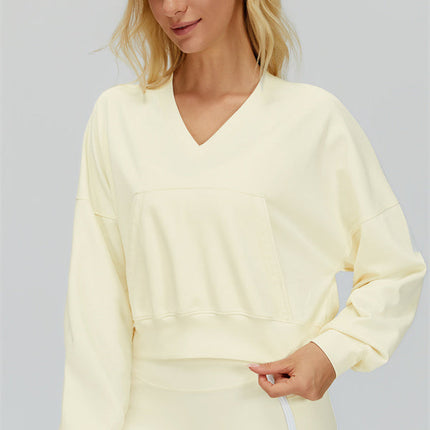 The Whisper V-Neck Hoodie