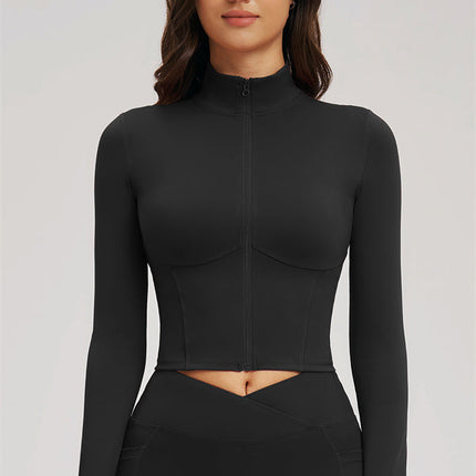 The Sizzle Zip Jacket Flared Leggings 2-Piece Set