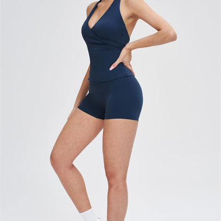 The Stride Crop Top Isabella Shorts 2-Piece Set
