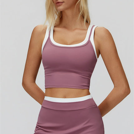 The Canyon Crop Tank Skirt 2-Piece Set