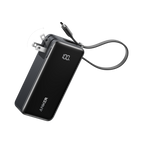 Built-In USB-C Cable / Truffle Black