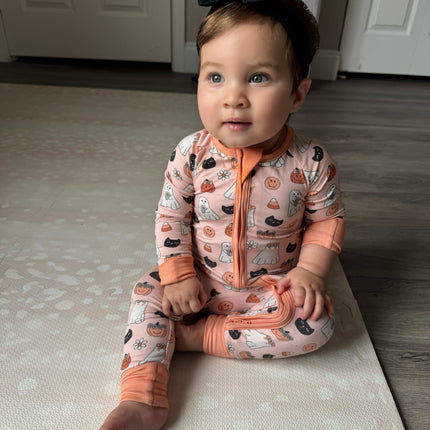 Blossom & Boo (Convertible Zip Footies)