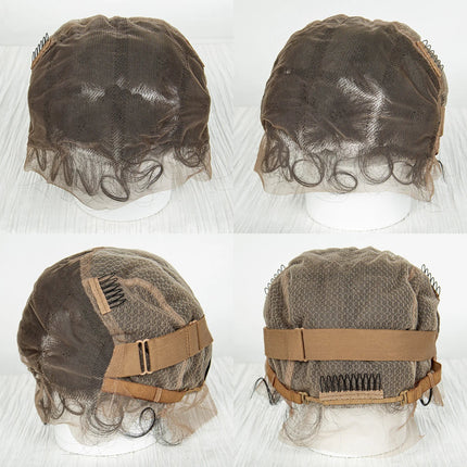 613 Blonde Handmade Bantu Knotless Braids Wig | Full Lace Frontal