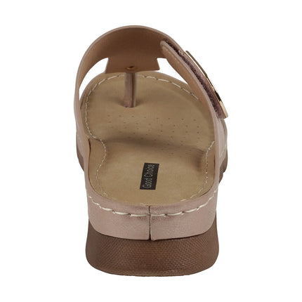Sam Blush Thong Flat Sandals
