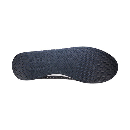 Sarto Black Perforated Leather Lace Up Sneakers
