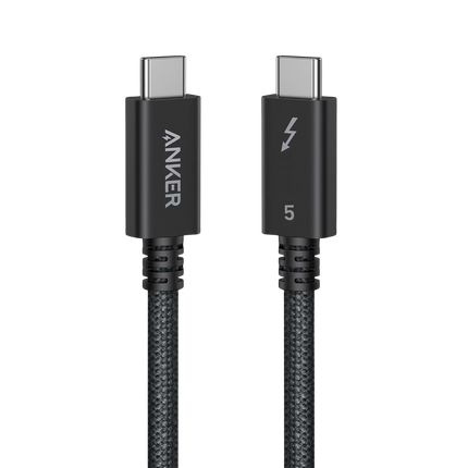 Anker Prime Thunderbolt 5 Cable (3.3 ft/1.7 ft, 80 Gbps, 240W)