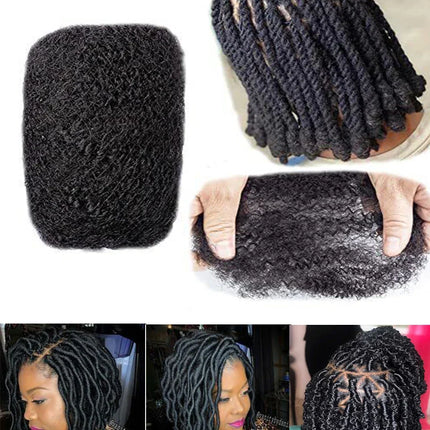 Afro Kinky Curly Bulk Human Hair | Brazilian Remy for Dreadlocks & Braids