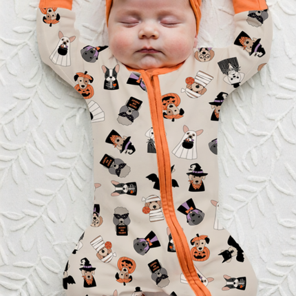 Bark & Treat (Convertible Zip Footies)