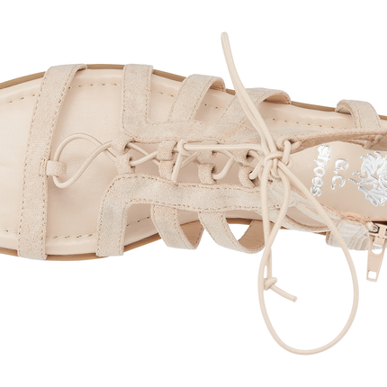 Alma Natural Gladiator Sandals