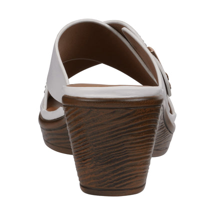 Women's Ash White Wedge Sandals