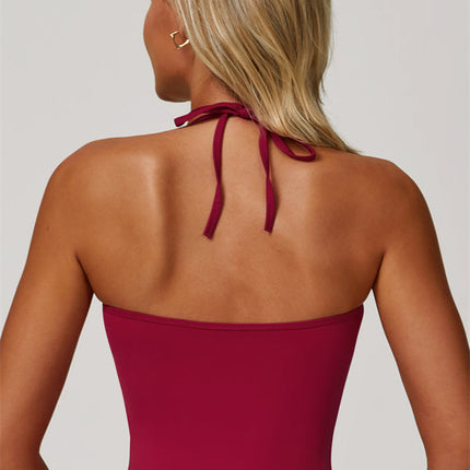 The Surge Halter Crop Top