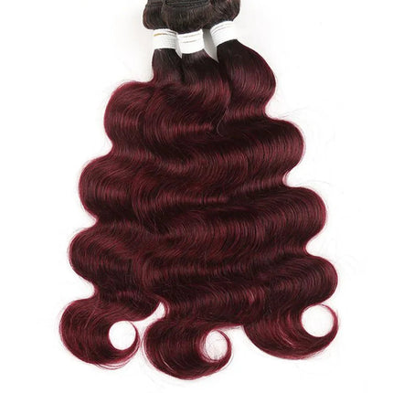 Rebecca Ombre Body Wave Human Hair Bundles | 1B/4/27/30/99J/613 Blonde Two & Three-Tone Remy Weave Deals