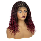 Burgundy / 16 Inches