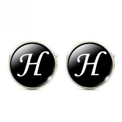 Alphabet Collection Cufflinks - 10 Styles