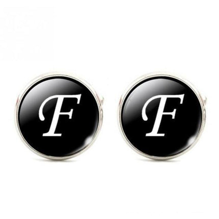 Alphabet Collection Cufflinks - 10 Styles