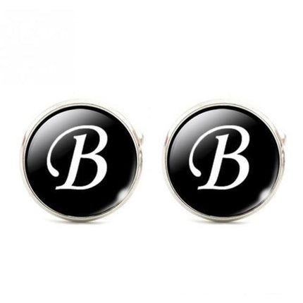 Alphabet Collection Cufflinks - 10 Styles