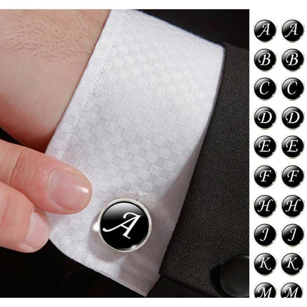 Alphabet Collection Cufflinks - 10 Styles