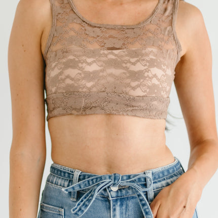 Full Lace Tank Halftee