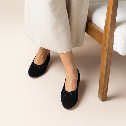 Amelie Black Suede
