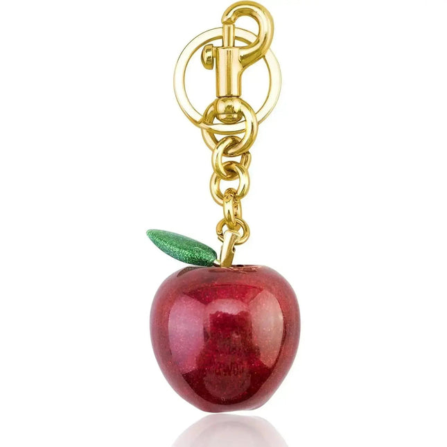 Apple Keychain Bag Charm for Handbags | Cute Charm for Women