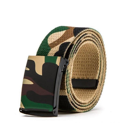 Army Camo Collection Belts - 3 Colors