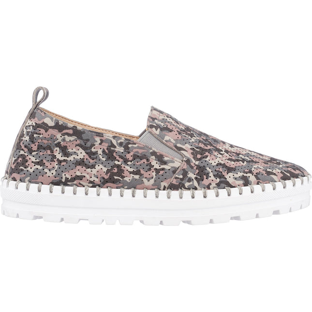 Aroma Grey Platform Sneakers