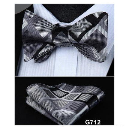 Assorted Bow Ties & Handkerchiefs Collection - Multiple Styles