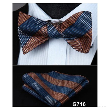 Assorted Bow Ties & Handkerchiefs Collection - Multiple Styles