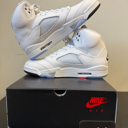 NEW Jordan 5 Retro White Metallic (2026) HQ7978-103