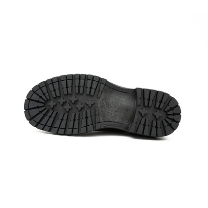 Big Cap Toe Derby shoes Coffee