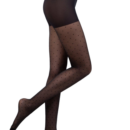 Conte Dots Slim 40 Den - Shaping Fantasy Polka-Dots Women's Tights (22С-1СП)