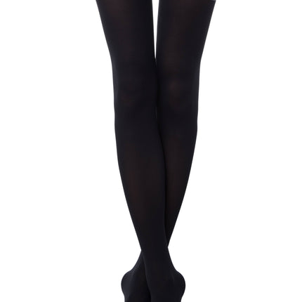 Conte Impressive 50 Den - Fantasy Opaque Women's Tights with Imitation Golfs (19С-238СП)
