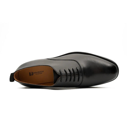 Black Calfskin Oxford Shoes