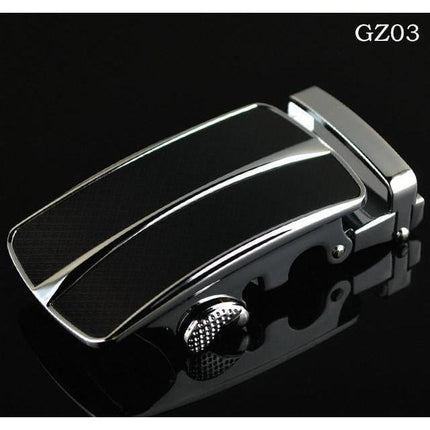 Black Silver Collection Belt Buckles - 9 Styles