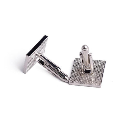 Black and White Checkered Cufflinks