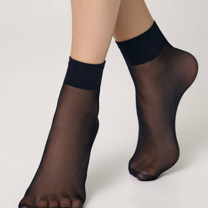 Conte Solo 20 Den - 2 Pairs (Pack) - Elegant Classic Women's Socks - One Size #20S-199SP